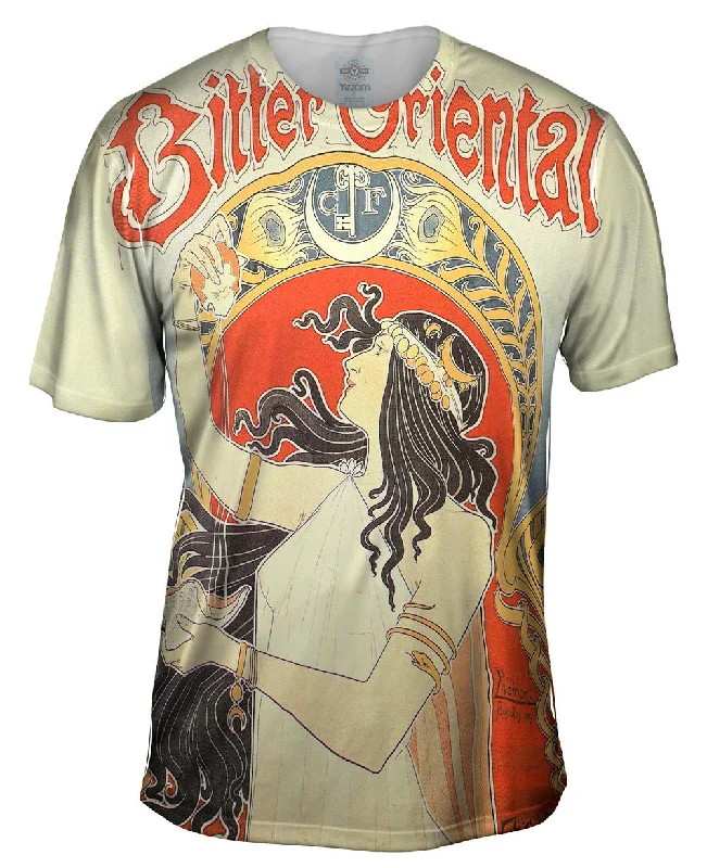 Men's short - sleeve linen t - shirts for summer beach outingsLeonetto Cappiello - "Contratto" (1922) Men's short - sleeve linen t - shirts for summer beach outingsLeonetto Cappiello - "Contratto" (1922)