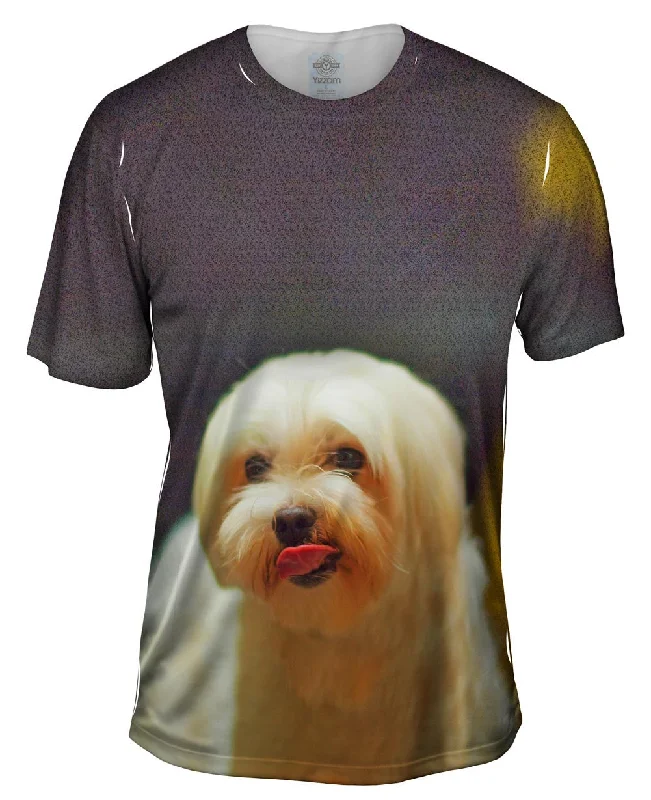 Men's plus - size pocket t - shirts with a classic lookLip Lick Maltese
