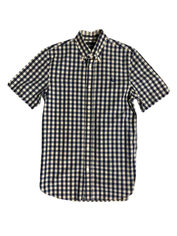 Men's UV - protection t - shirts for outdoor activities in the sunMen's Pastel Gingham Shirt In Wax Yellow