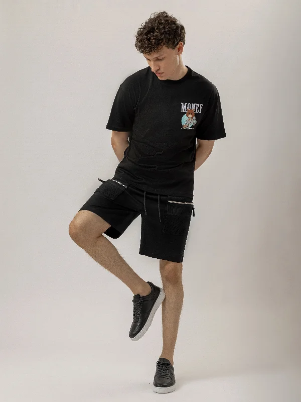 Men's button - front t - shirts with a unique artistic printMens Polo Shirts