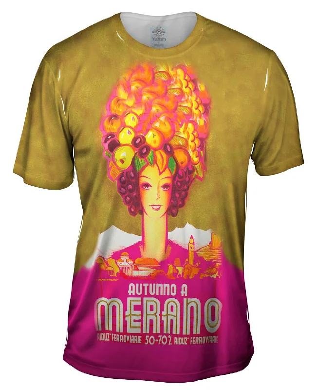 Men's organic cotton crew - neck t - shirts for everyday comfortMerano Italy