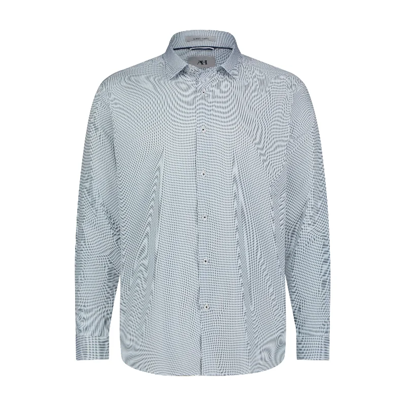 Men's eco - friendly recycled t - shirts for sustainable fashion choicesMini Geo Dot Shirt