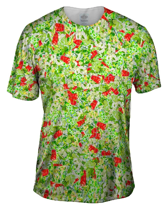 Men's polo t - shirts with a contrast collar for a preppy lookMojito Afternoon