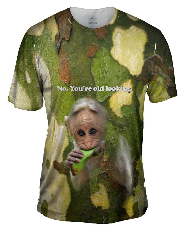 Men's lightweight performance t - shirts for running marathonsMonkey 004