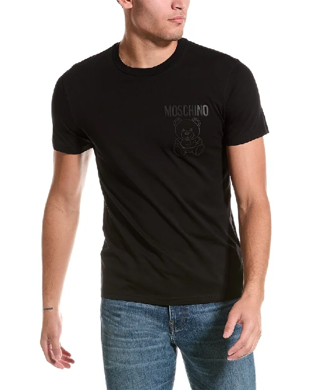 Men's slim - fit graphic t - shirts with vintage rock band printsMoschino T-Shirt