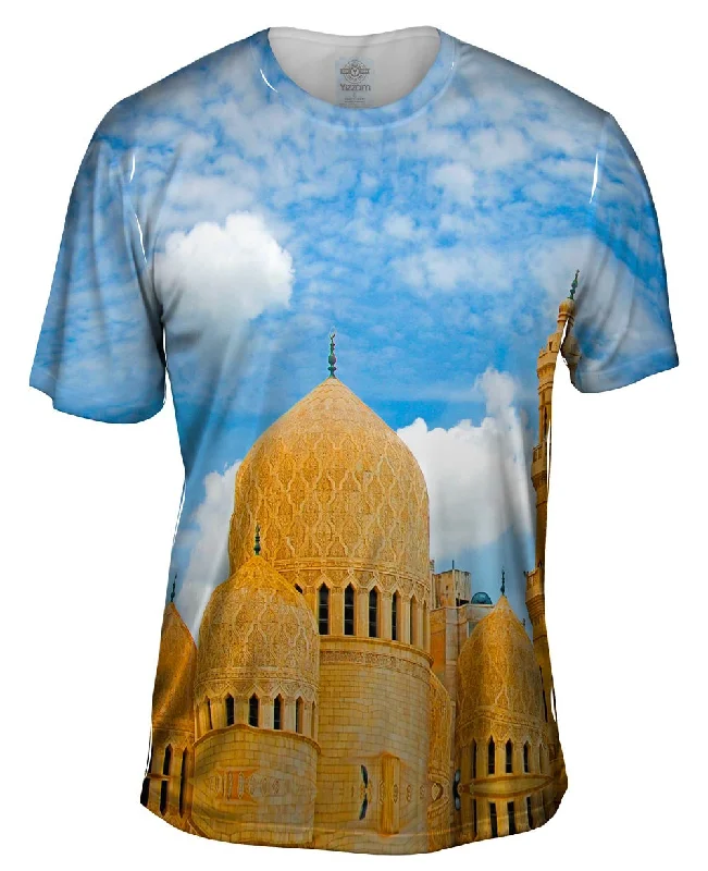 Men's antimicrobial t - shirts for odor - free freshness during travelMosque