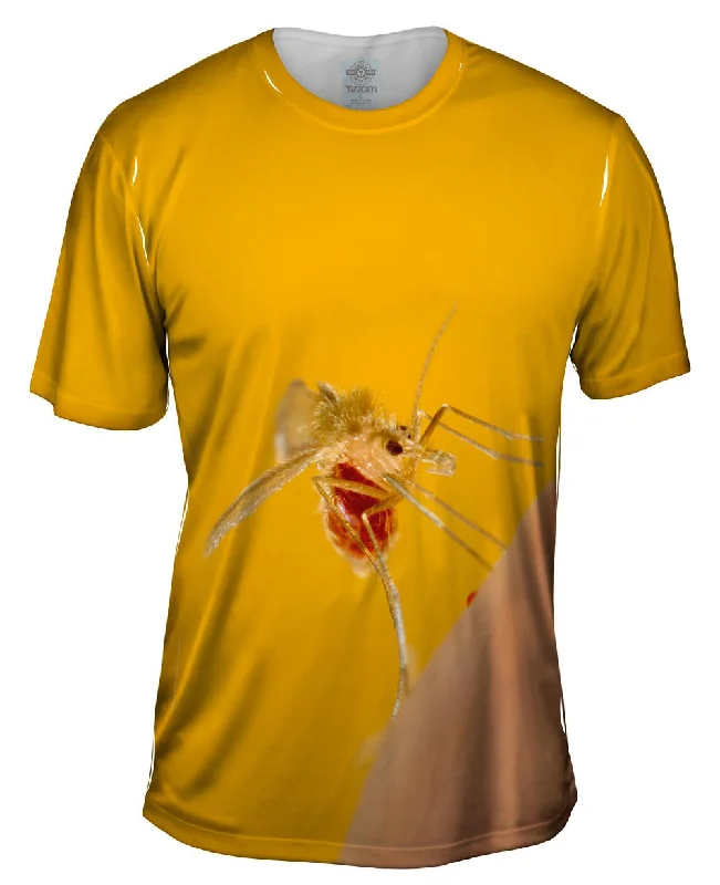 Men's polo t - shirts with a contrast collar for a preppy lookMosquito Good Lunch
