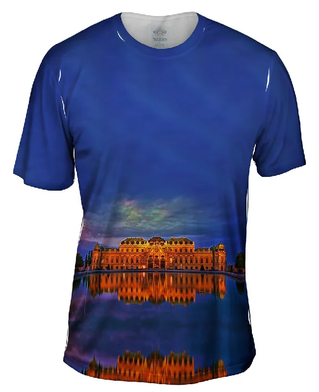 Men's organic cotton crew - neck t - shirts for everyday comfortNight View Upper - Belvedere