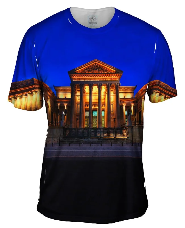 Men's v - neck muscle t - shirts for a body - building aestheticPalais De Justice