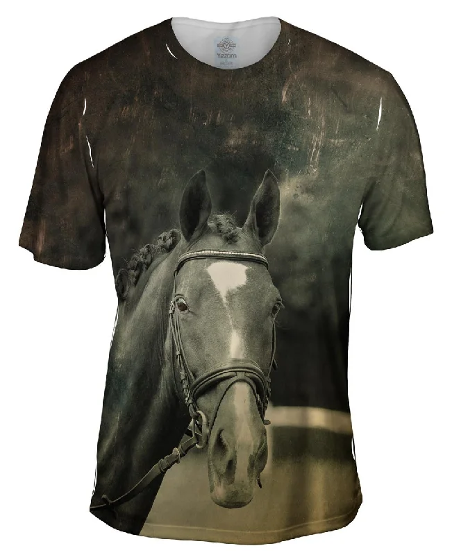 Men's moisture - wicking athletic t - shirts for intense workoutsPaso Fino Stare
