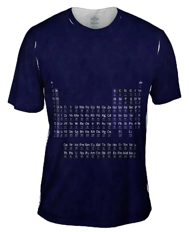 Men's v - neck muscle t - shirts for a body - building aestheticPeriodic Table