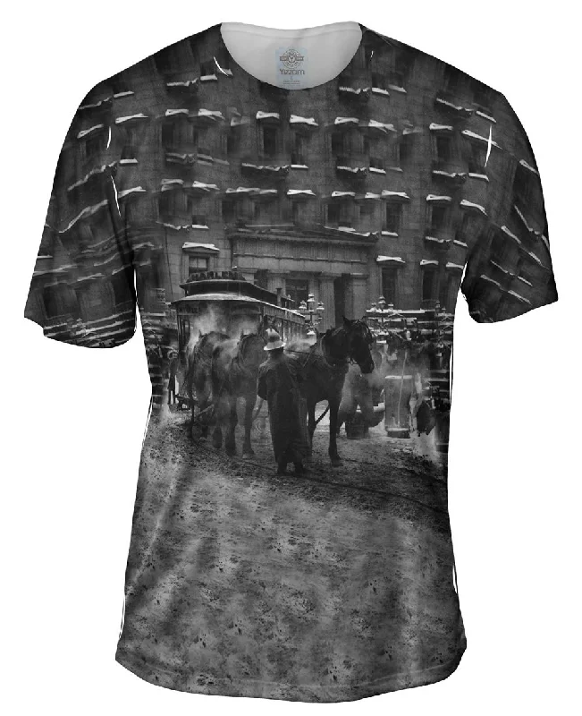Men's printed Hawaiian t - shirts for tropical vacationsPhotograph - "The Terminal"