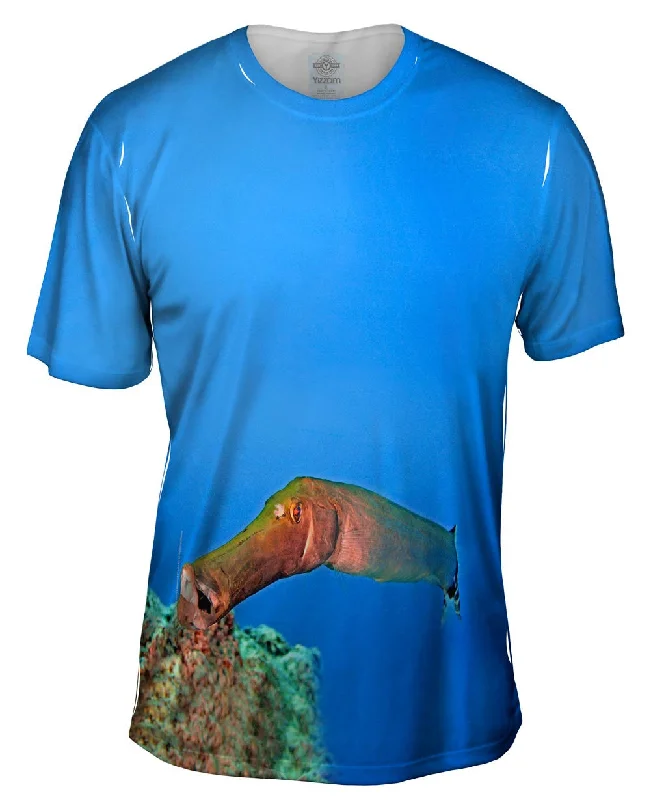 Men's slim - fit graphic t - shirts with vintage rock band printsPoison Turlutte Underwater