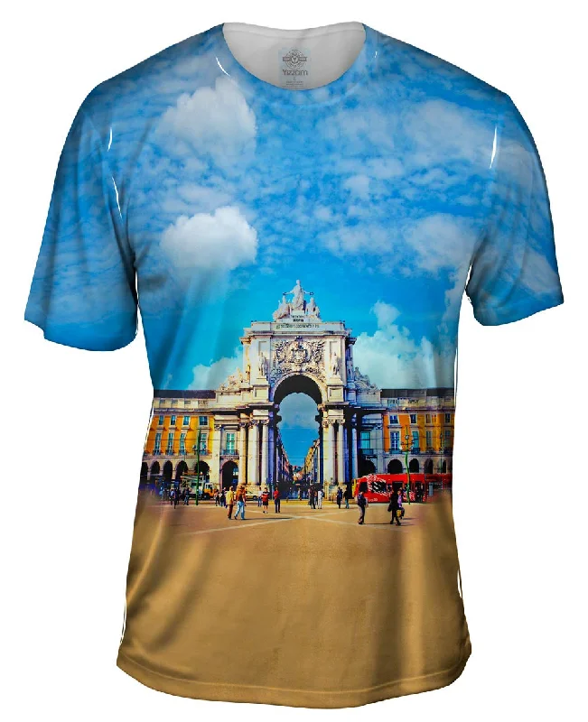 Men's plus - size pocket t - shirts with a classic lookPraca Do Comercio