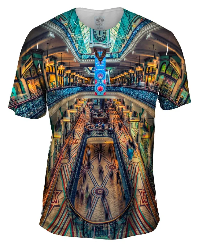 Men's eco - friendly recycled t - shirts for sustainable fashion choicesQueen Victoria Building