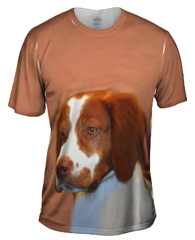 Men's antimicrobial t - shirts for odor - free freshness during travelRed Spaniel