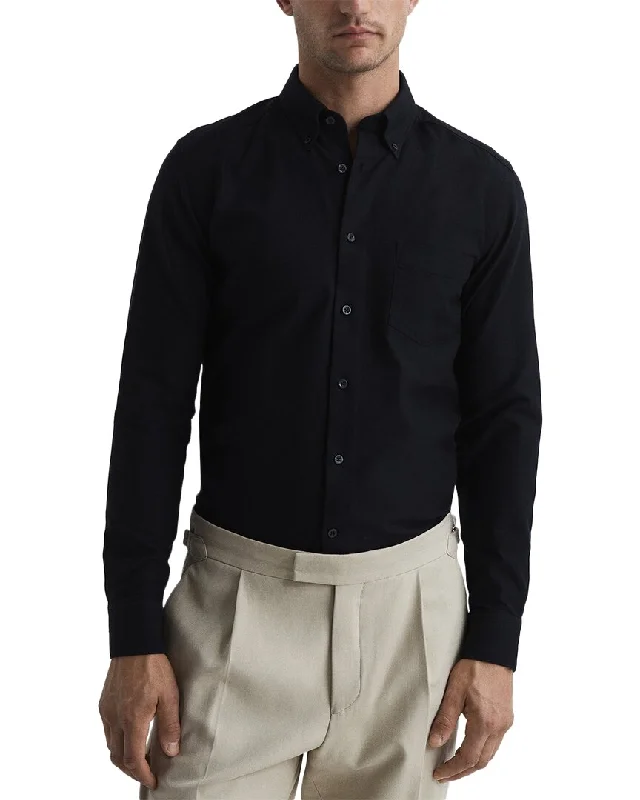 Men's eco - friendly recycled t - shirts for sustainable fashion choicesReiss Greenwich Shirt