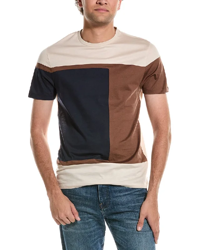 Men's mock - neck t - shirts with a modern and sleek styleReiss Holborn T-Shirt