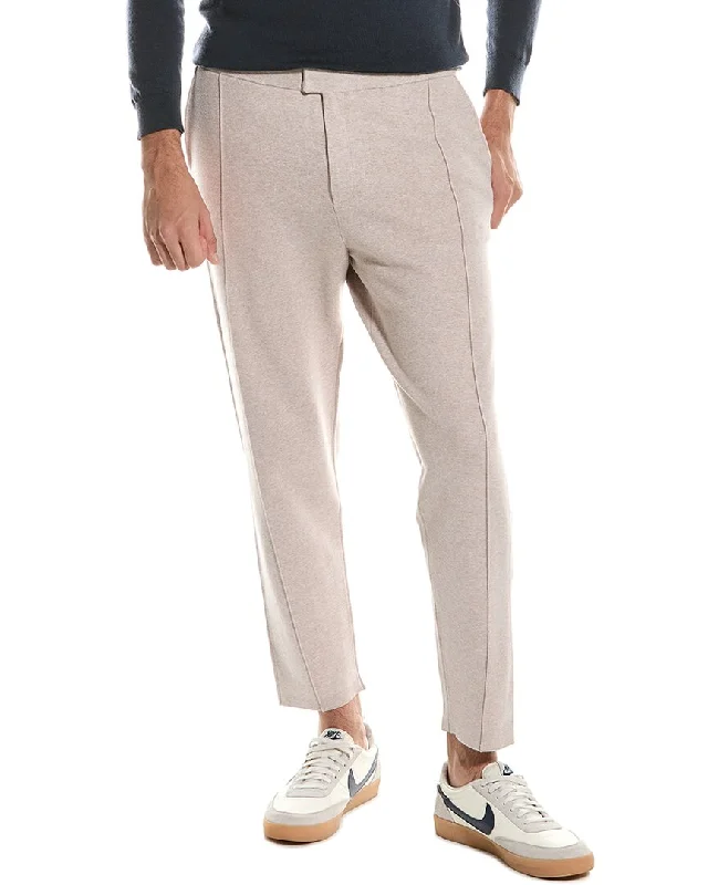 Men's distressed denim - look t - shirts with a rugged appealReiss Jett Front Seam Trouser