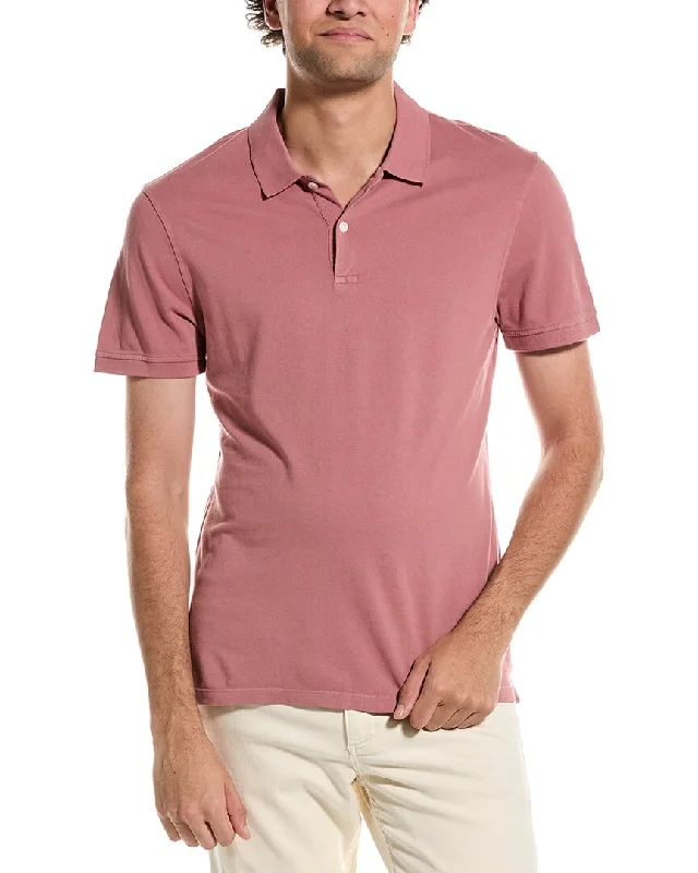 Men's short - sleeve linen t - shirts for summer beach outingsReiss Puro Polo Shirt