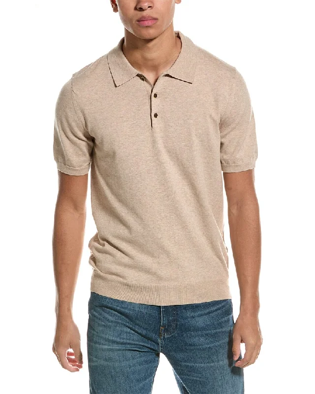 Men's thermal t - shirts with a high - neck design for cold weatherReiss Wilton Slim Fit Polo Shirt