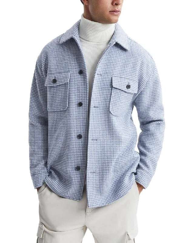 Men's thermal t - shirts with a high - neck design for cold weatherReiss Zack Shirt