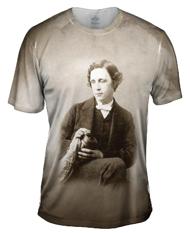 Men's plus - size pocket t - shirts with a classic lookRev Charles L.Dodgson