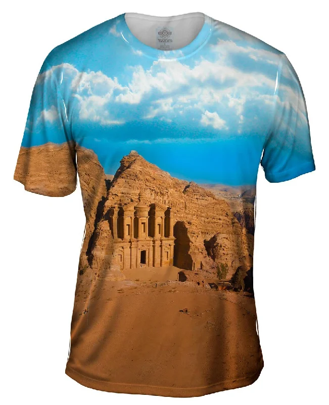 Men's slim - fit graphic t - shirts with vintage rock band printsRock Architecture
