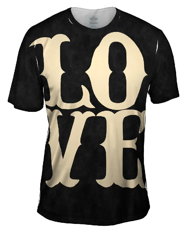 Men's ribbed t - shirts with a textured finish for added styleRunway Glamour Love