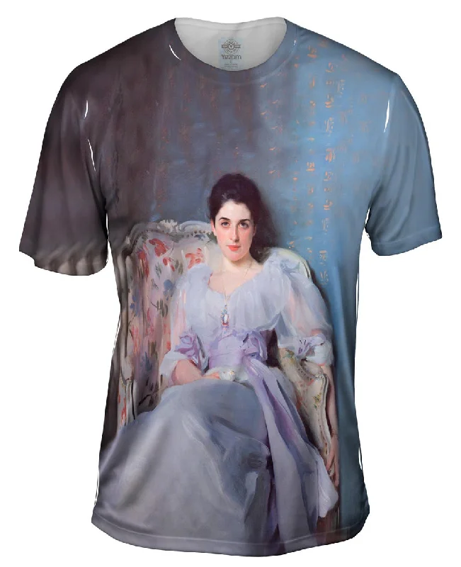Men's lightweight performance t - shirts for running marathonsSargent -"Lady Agnew" (1883)