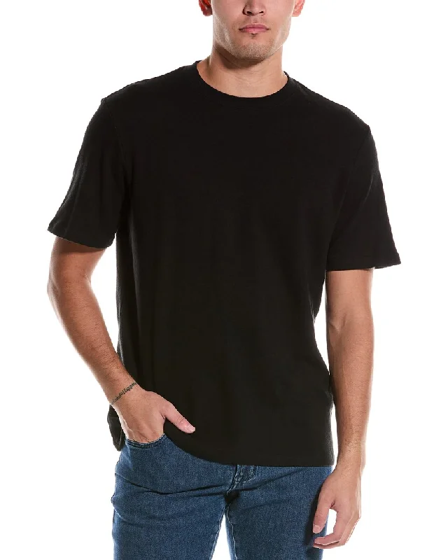 Men's v - neck muscle t - shirts for a body - building aestheticSlate & Stone Textured T-Shirt