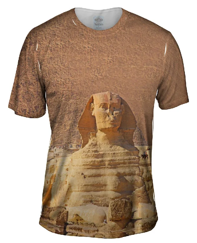 Men's mock - neck t - shirts with a modern and sleek styleSphinx Egypt