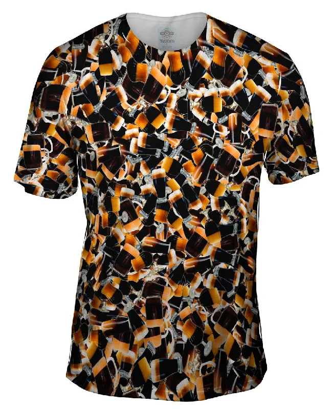 Men's lightweight performance t - shirts for running marathonsStout Beer Showdown