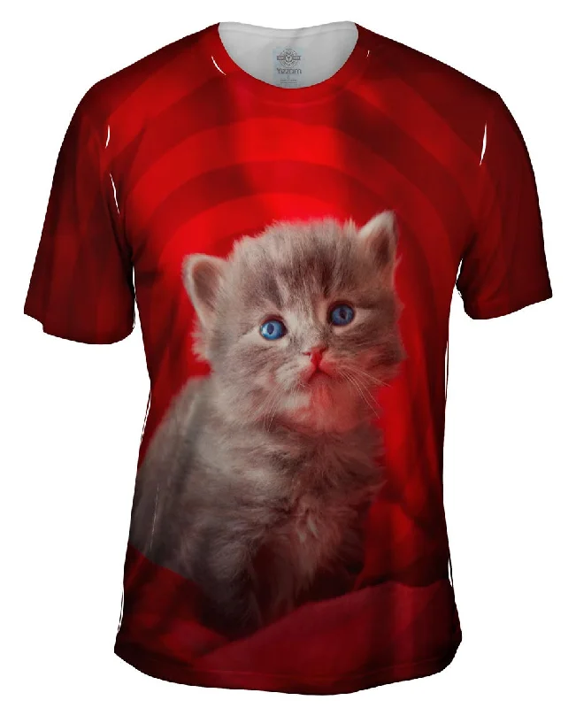 Men's polo t - shirts with a contrast collar for a preppy lookSuper Baby Kitten