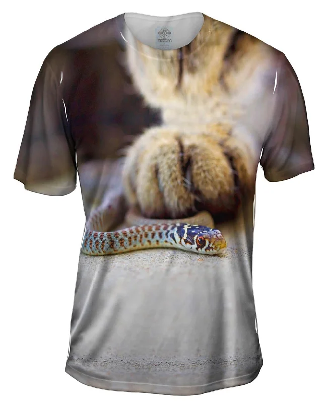 Men's thermal t - shirts with a high - neck design for cold weatherSwift Small Snake