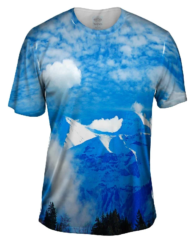 Men's UV - protection t - shirts for outdoor activities in the sunSwiss Alps Interlachen