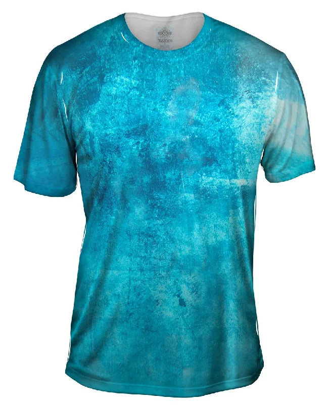 Men's button - front t - shirts with a unique artistic printTexture 036