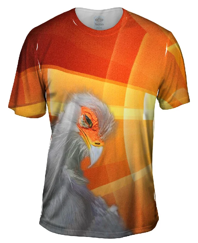 Men's v - neck muscle t - shirts for a body - building aestheticTimetravel Bird