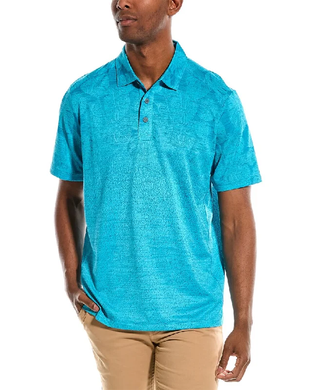 Men's lightweight performance t - shirts for running marathonsTommy Bahama Palm Coast Tropic Fade Polo Shirt