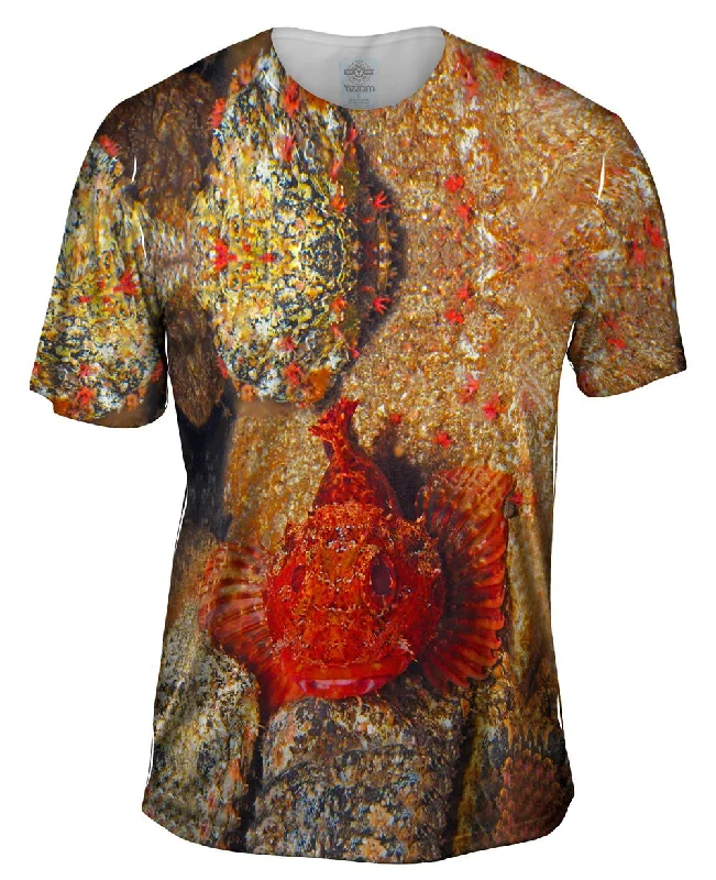 Men's antimicrobial t - shirts for odor - free freshness during travelTout Terrain Fish Underwater