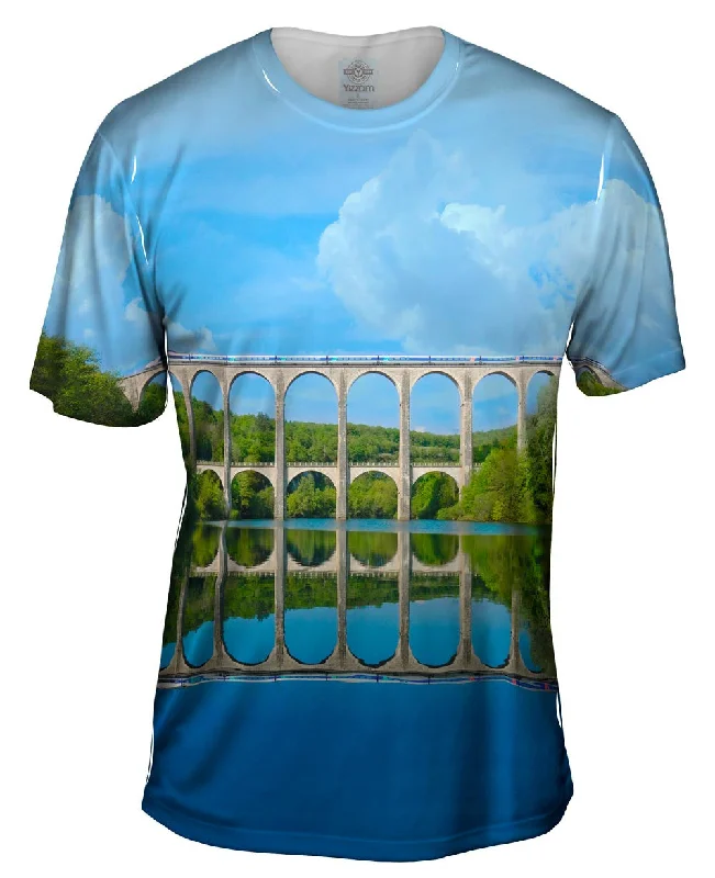 Men's UV - protection t - shirts for outdoor activities in the sunTrain Architecture