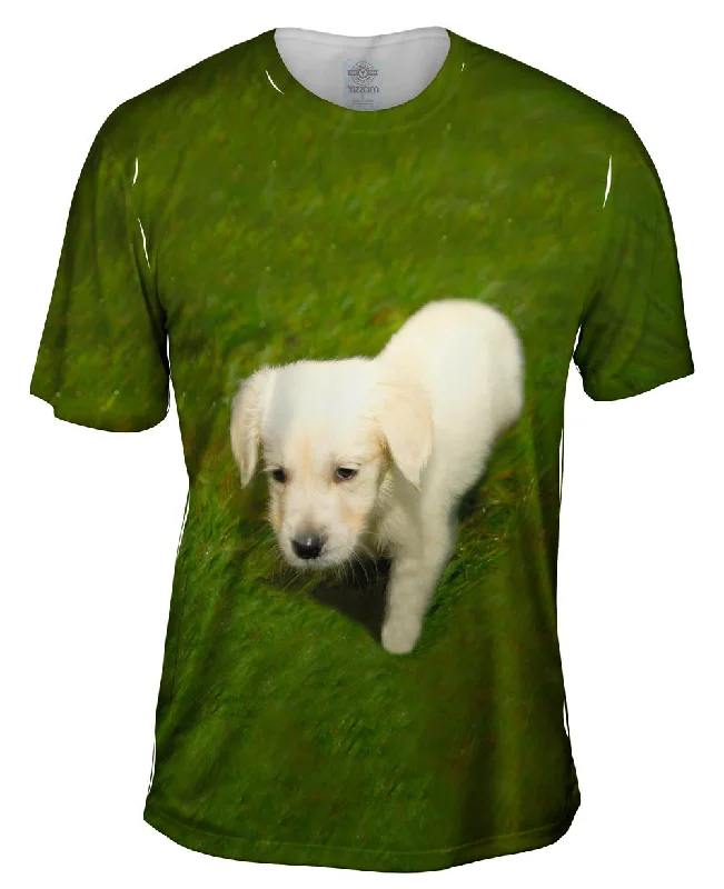 Men's antimicrobial t - shirts for odor - free freshness during travelTread Lightly White Lab