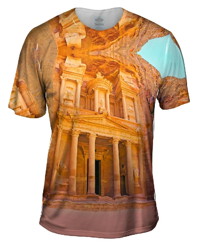 Men's UV - protection t - shirts for outdoor activities in the sunTreasury At Petra