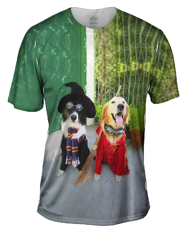 Men's eco - friendly recycled t - shirts for sustainable fashion choicesTrick Or Treat Labs