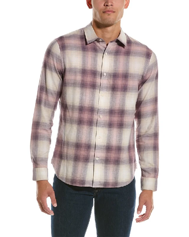 Men's antimicrobial t - shirts for odor - free freshness during travelVince Redondo Plaid Shirt