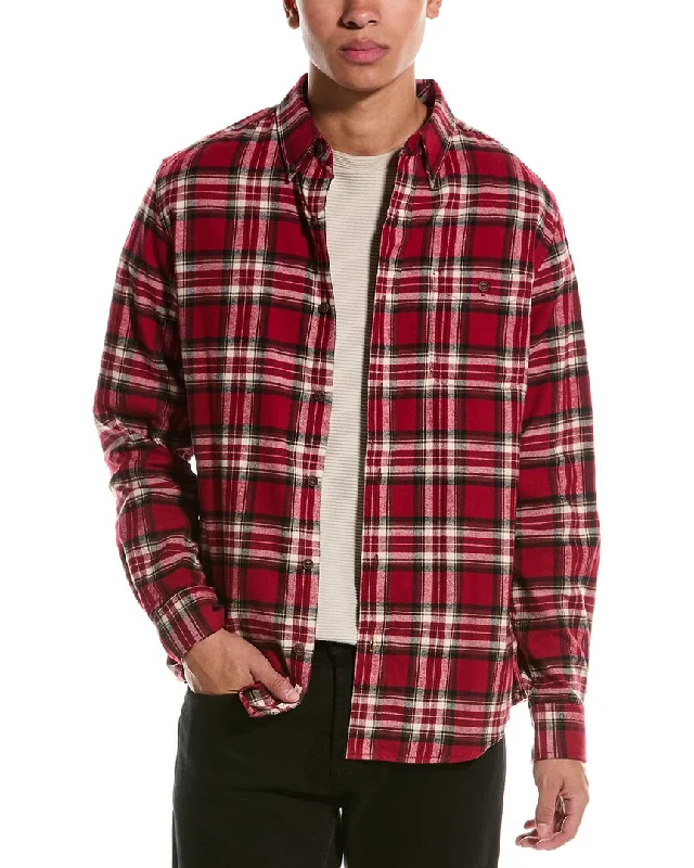 Men's moisture - wicking athletic t - shirts for intense workoutsWEATHERPROOF VINTAGE Holiday Antique Flannel Shirt